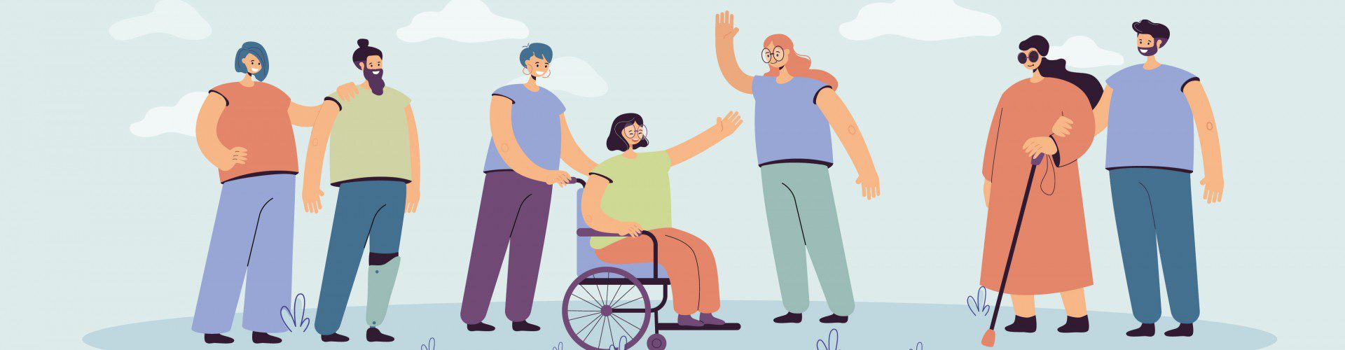 People with disabilities Ville de DollarddesOrmeaux