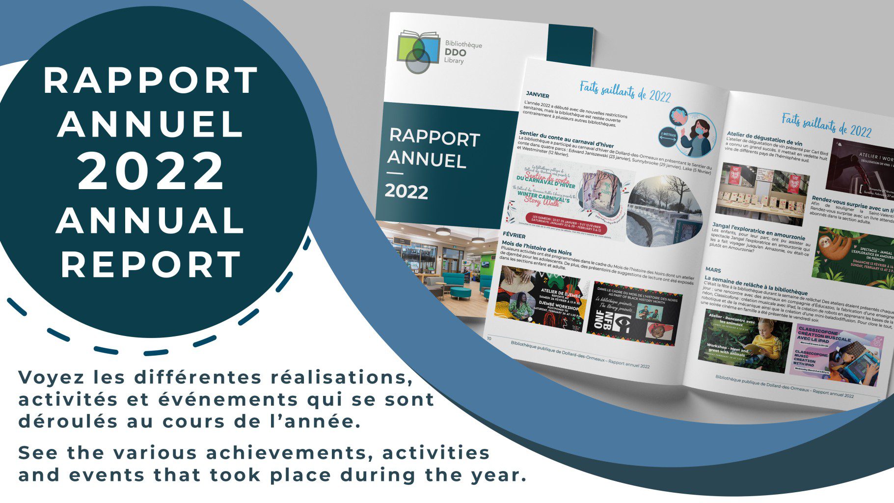Rapport annuel 2022 Bibliothèque Ville de DollarddesOrmeaux
