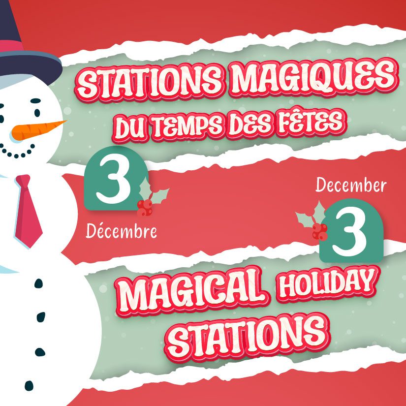 Magical Holiday Stations Ville de DollarddesOrmeaux