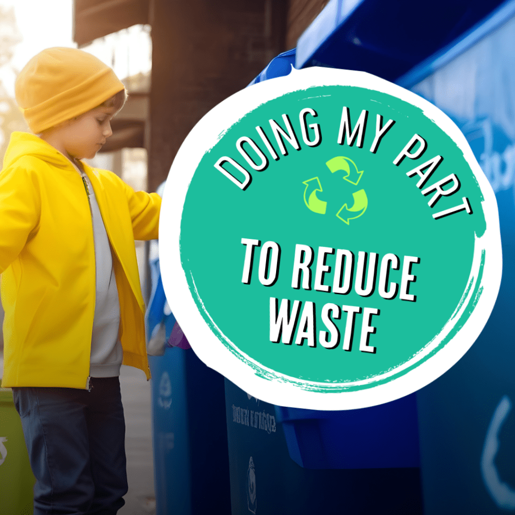 Let’s take action together Reduce waste for a better future! Ville