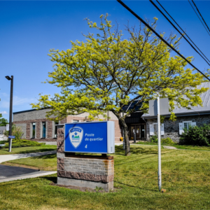 SPVM's Neighbourhood Station 4, located at 4139 Sources Blvd.