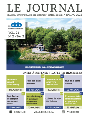 Le Journal - Avril 2025 - Page couverture