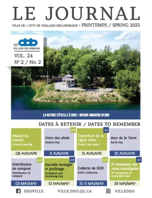 Le Journal - Avril 2025 - Page couverture