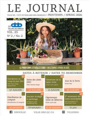 Page couverture journal avril 2026