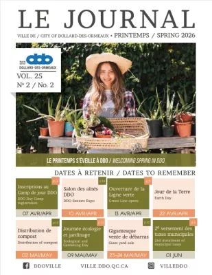 Page couverture journal avril 2026